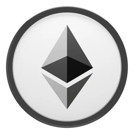 Ethereum  3D Icon