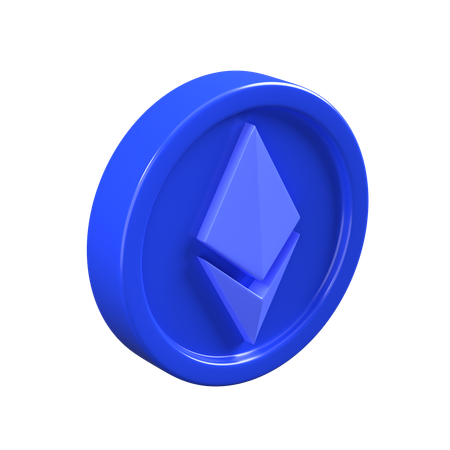 Ethereum  3D Icon