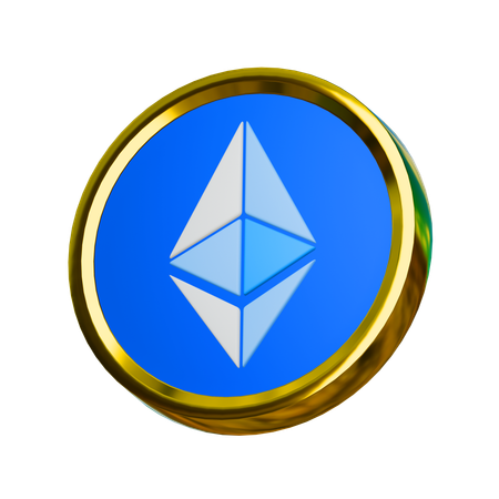 Ethereum  3D Icon