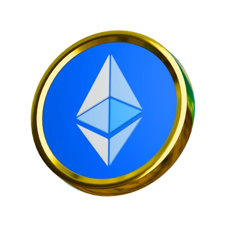 Ethereum  3D Icon