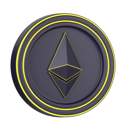 Ethereum  3D Icon