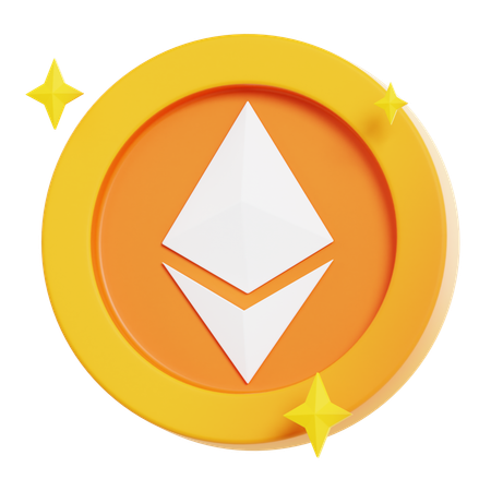 Ethereum  3D Icon