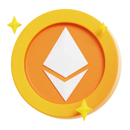 Ethereum  3D Icon