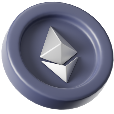 Ethereum  3D Icon