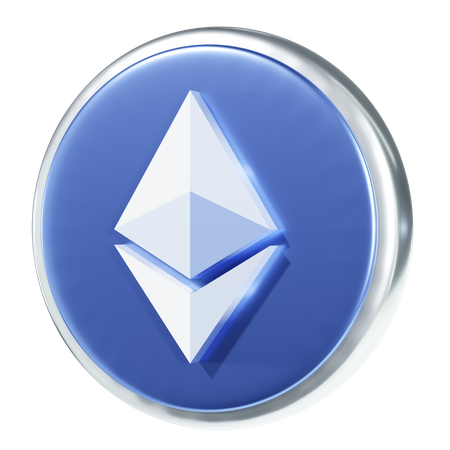 Ethereum  3D Icon