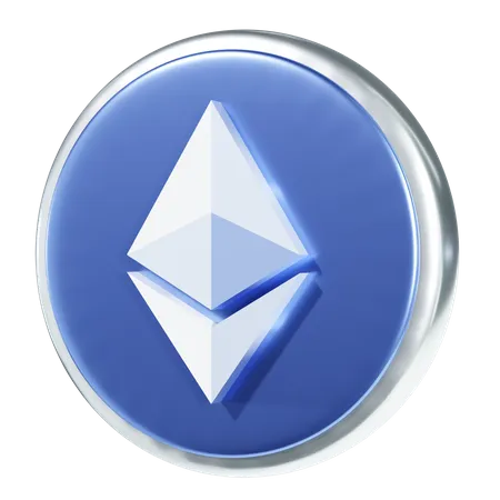 Ethereum  3D Icon