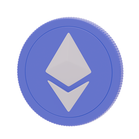 Ethereum  3D Icon