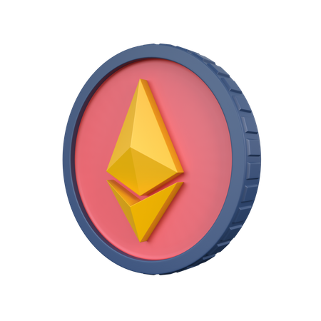 Ethereum  3D Icon