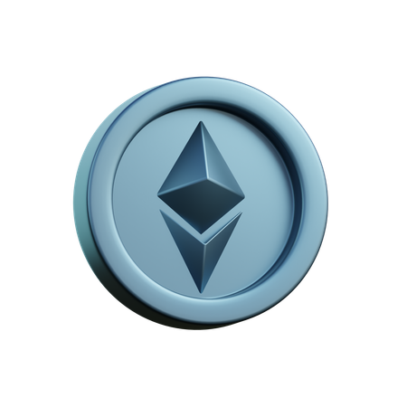 Ethereum  3D Icon