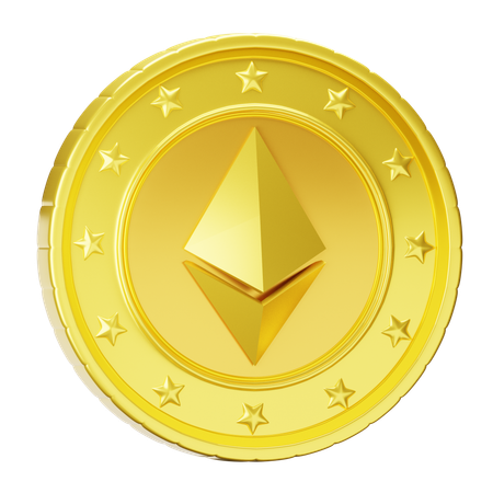 Ethereum  3D Icon