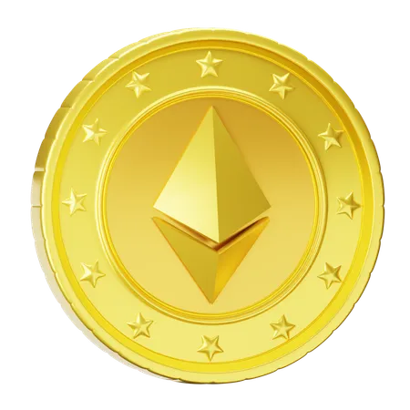 Ethereum  3D Icon