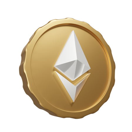 Ethereum  3D Icon