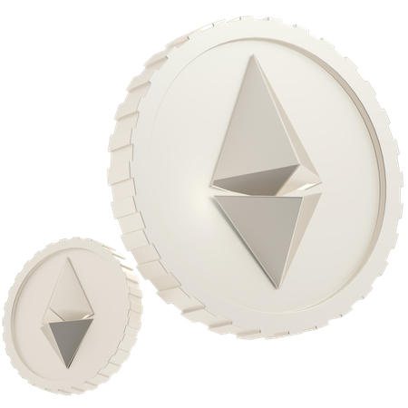 Ethereum  3D Icon