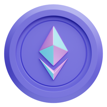 Ethereum  3D Icon