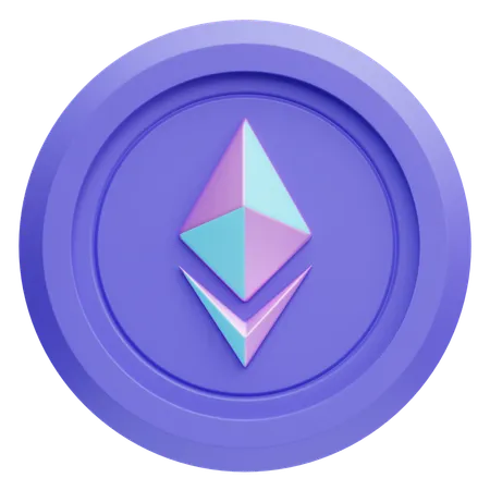 Ethereum  3D Icon