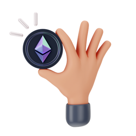 Ethereum  3D Icon