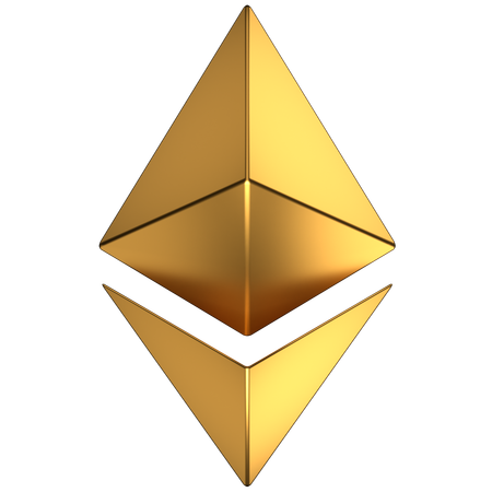 Ethereum  3D Icon