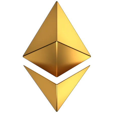 Ethereum  3D Icon