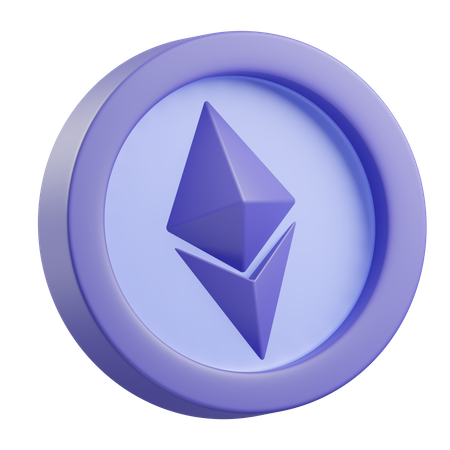 Ethereum  3D Icon