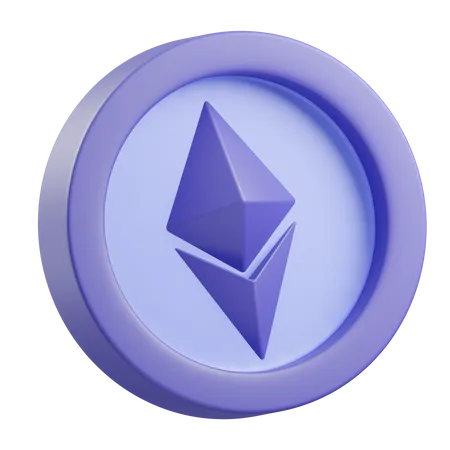 Ethereum  3D Icon