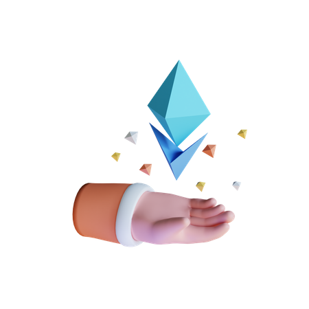 Ethereum  3D Icon