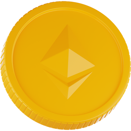 Ethereum  3D Icon