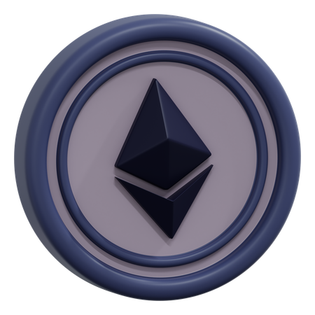 Ethereum  3D Icon