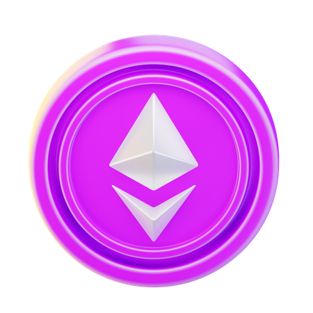 Ethereum  3D Icon