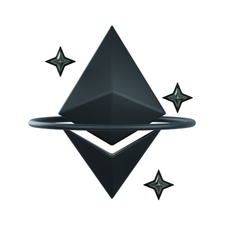 Ethereum  3D Illustration