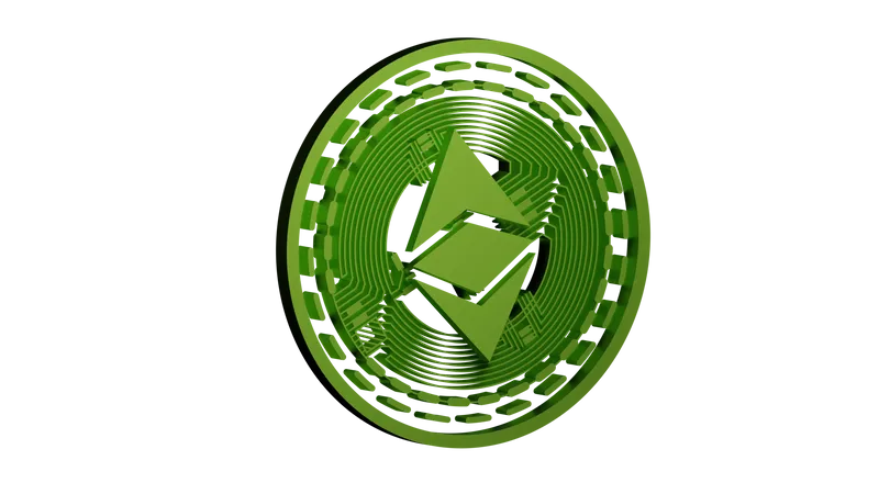 Ethereum  3D Illustration