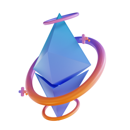 Ethereum  3D Illustration