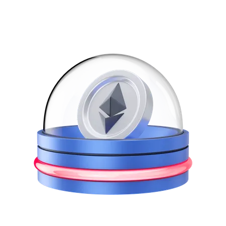 Ethereum  3D Illustration