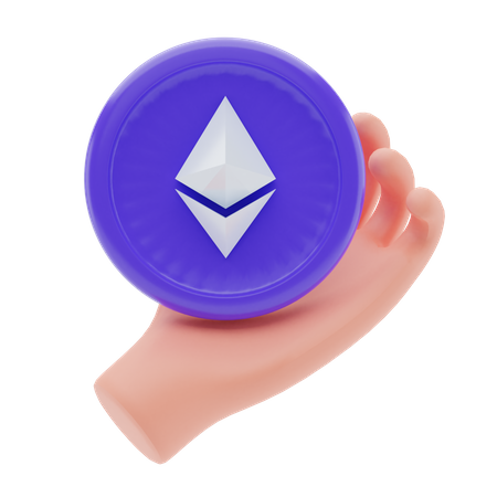 Ethereum  3D Illustration