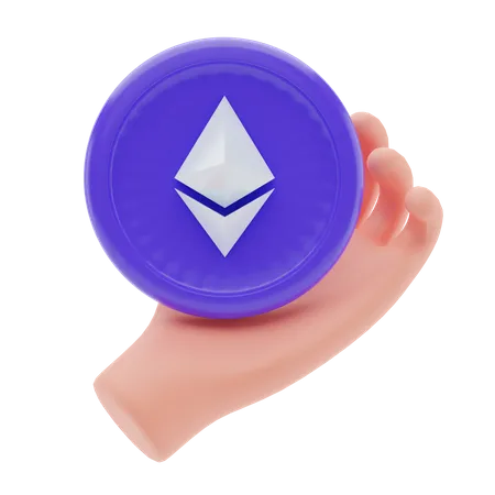 Ethereum  3D Illustration