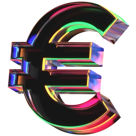 Euro  3D Icon