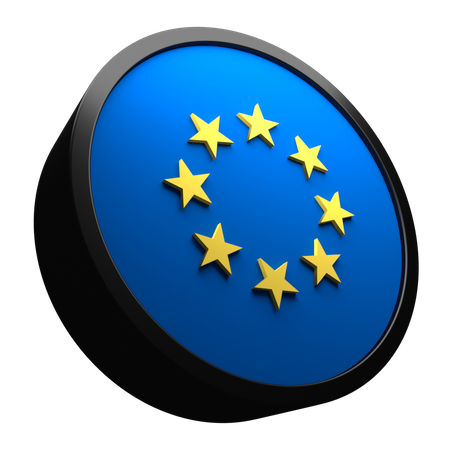 European Union Flag  3D Flag