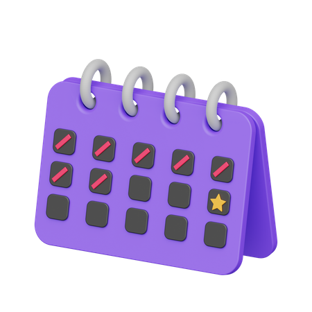 Event  3D Icon