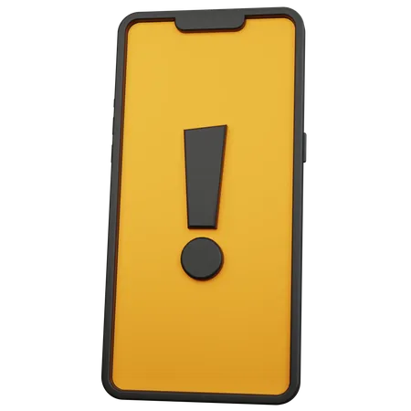 Exclamation Mark  3D Icon