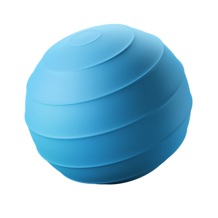 Exercise Ball  3D Icon