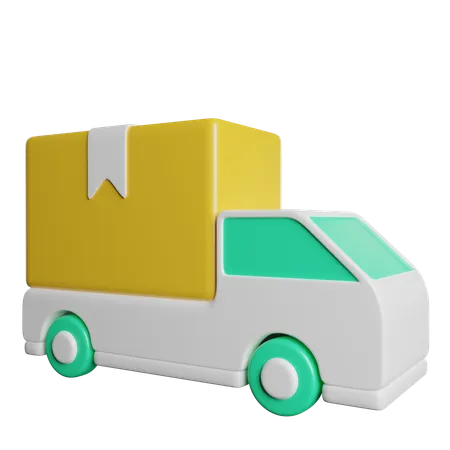 Camionnette d'expédition  3D Icon