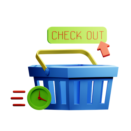 Express Checkout  3D Icon