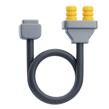 Extension Cord  3D Icon