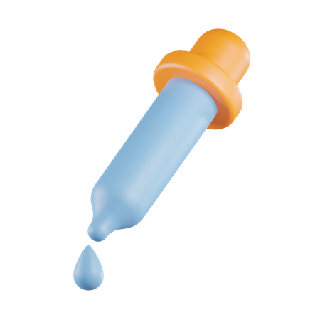 Eye Dropper Pipette  3D Icon