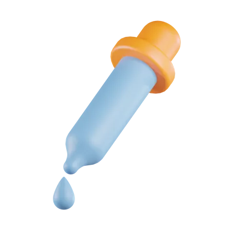 Eye Dropper Pipette  3D Icon