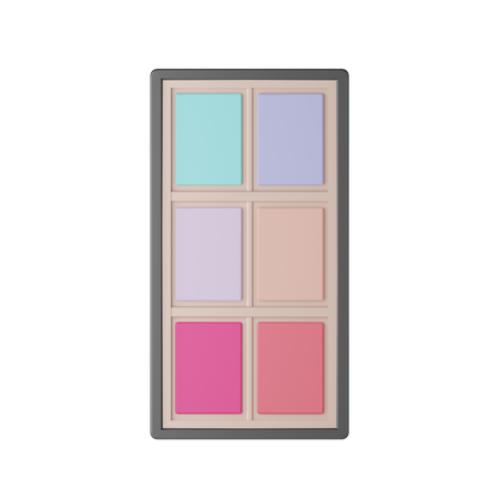 Eye Shadow Palette  3D Icon