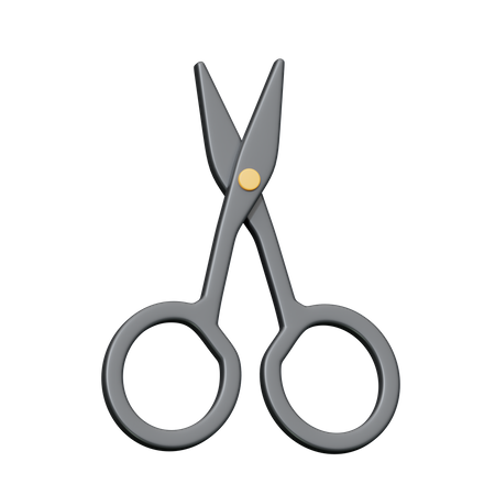 Eyelashes Scissor  3D Icon