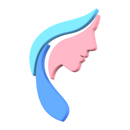 Face  3D Illustration