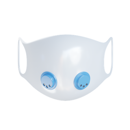 Face Mask  3D Illustration