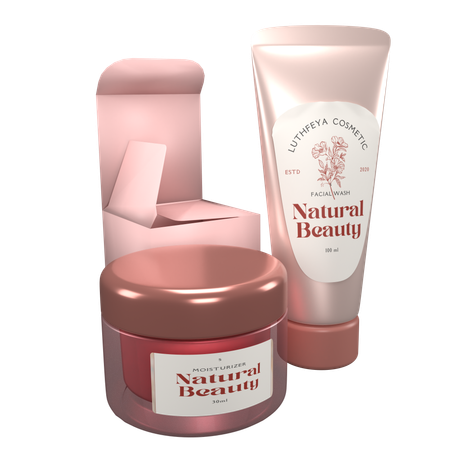 Face Wash Moisturizer  3D Icon