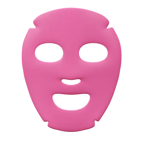 Facial Mask  3D Illustration